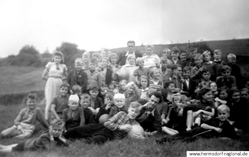 1953 Ferienlager in Biberschlag